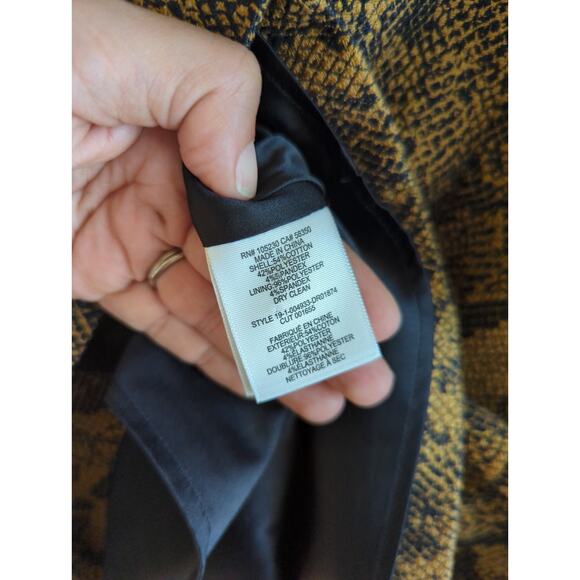 Joie Snake Print Sheath Dress - Size Medium - Picture 5 of 5